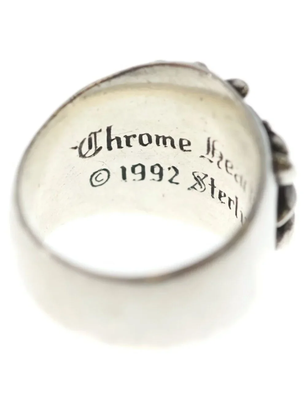 Chrome Hearts Keeper Ring Silver